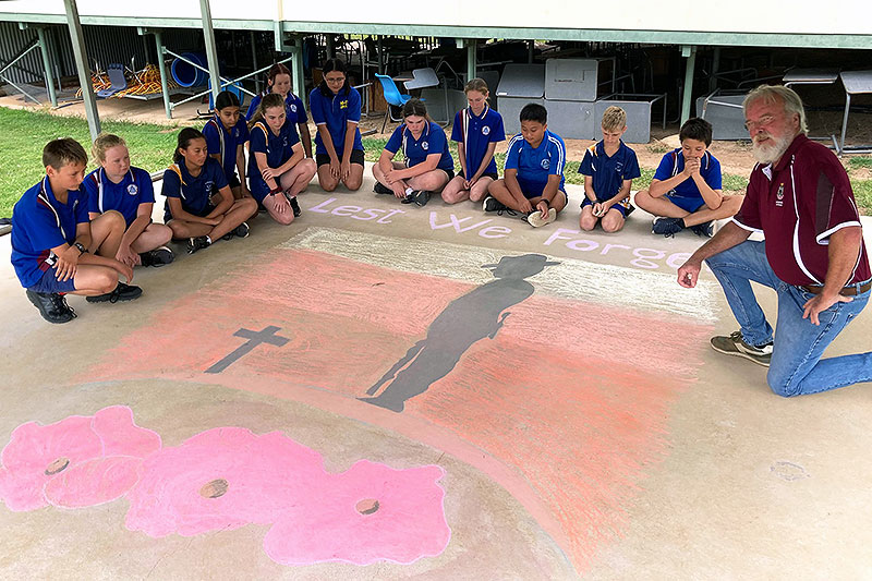 Draw to Remember Mundubbera RSL Queensland